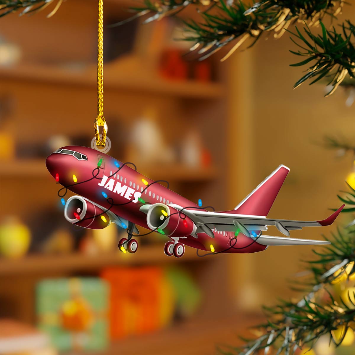 Shineful 2D Acrylic Ornament - Colorful Airplane Collection