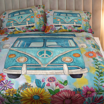 Shineful 4-Piece Bed Sheet Set Sunny Smile