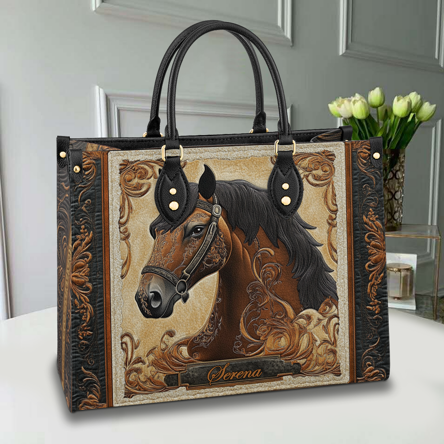 Shineful Leather Bag Gallop Luxe