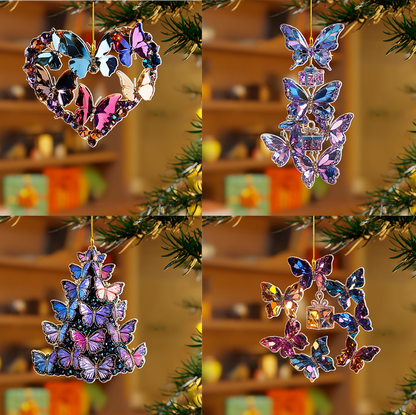 Shineful 2D Acrylic Ornament - Crystal Butterfly