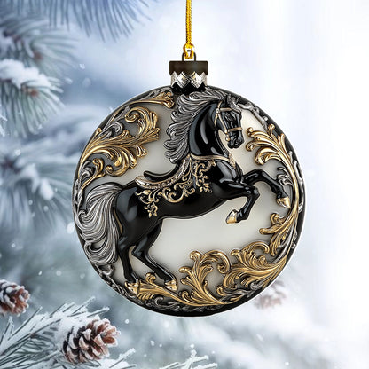 Shineful 2D Acrylic Ornament - Horse Regal Steed