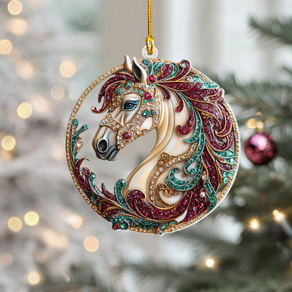 Shineful 2D Acrylic Ornament Enchanted Horse Treasure