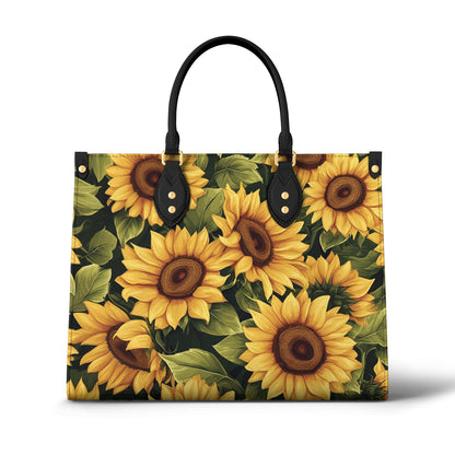 Shineful Leather Bag Sunflower Slumber