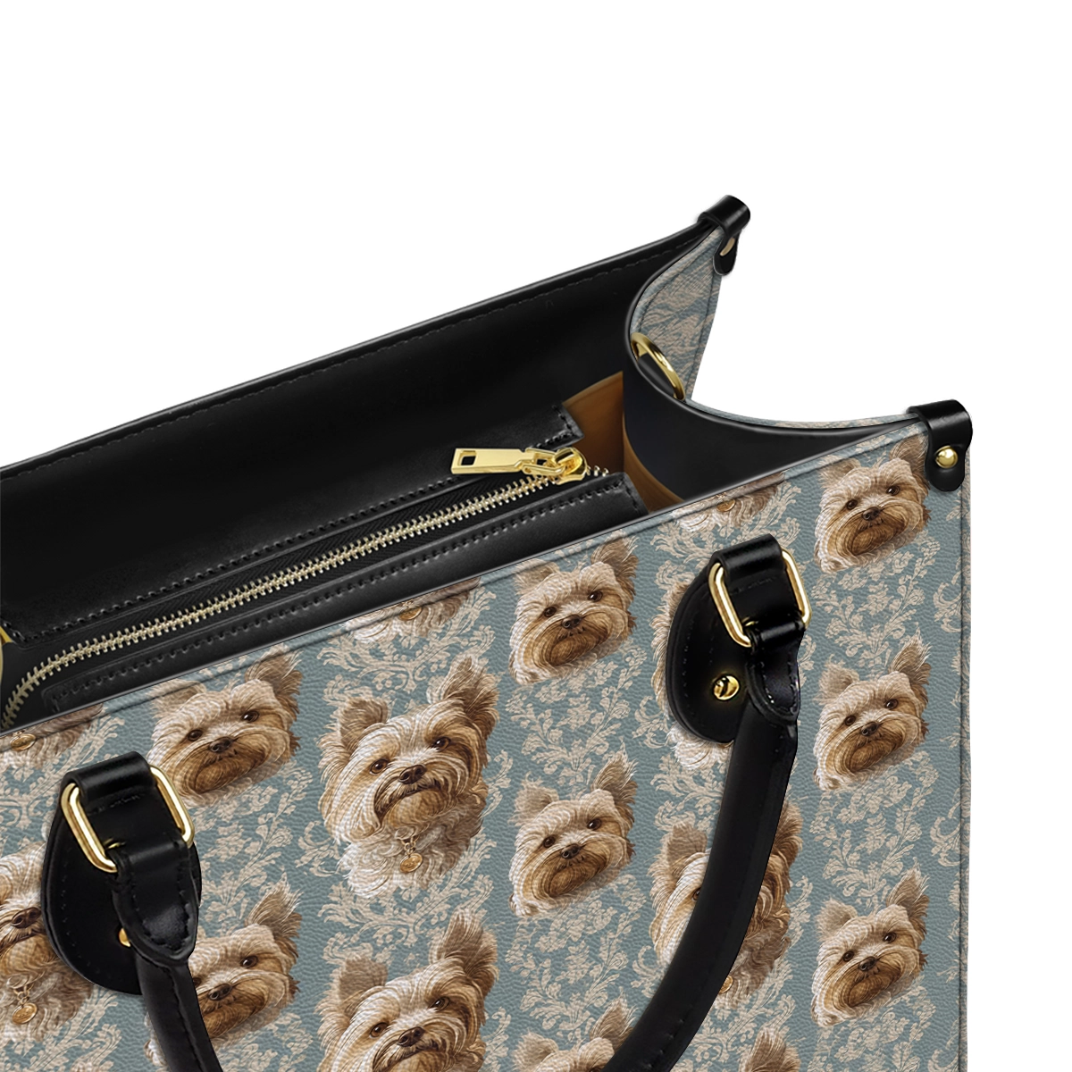 Shineful Leather Bag Yorkie Regal Delight