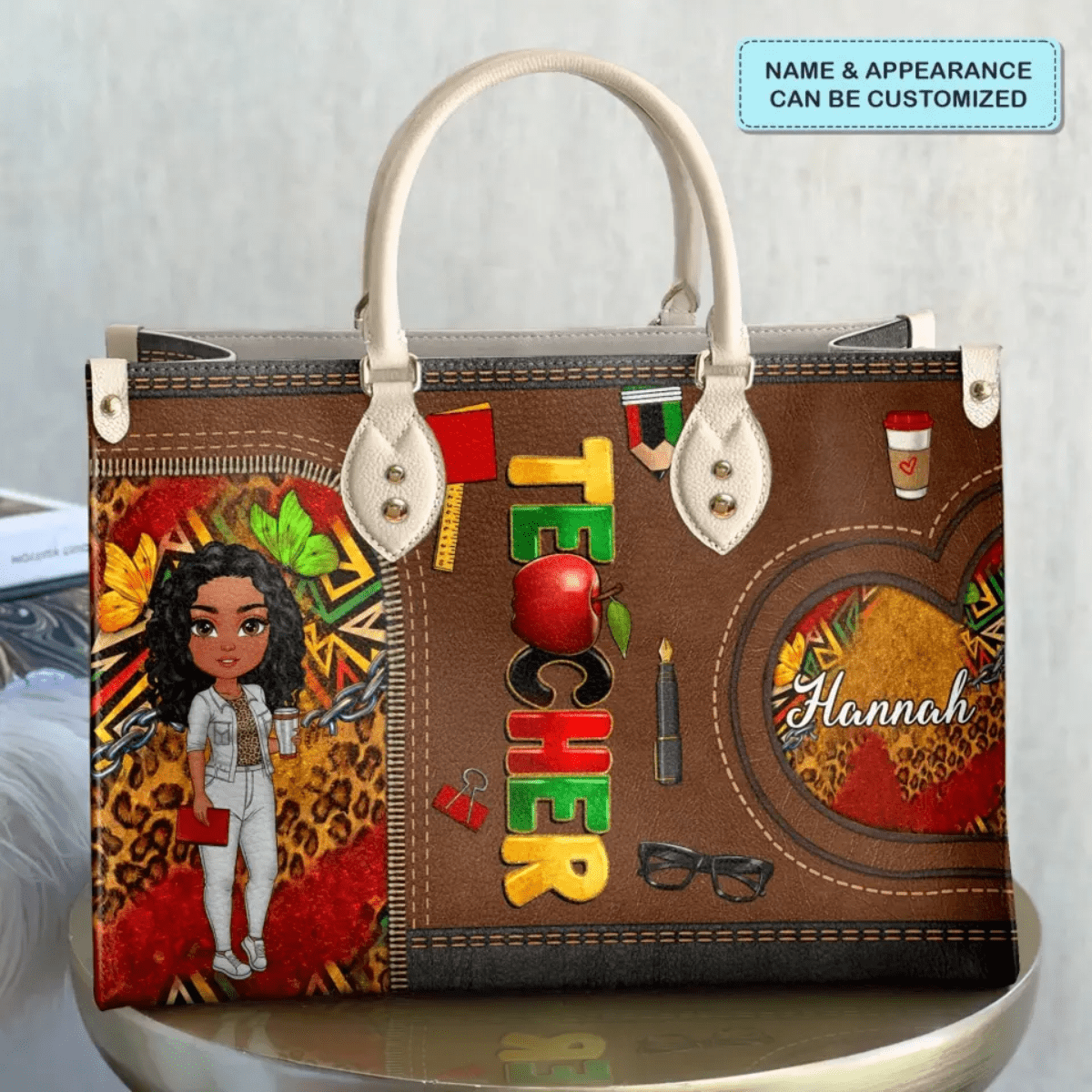 Teacher Shineful® Personalized Bag Juneteenth Lv01