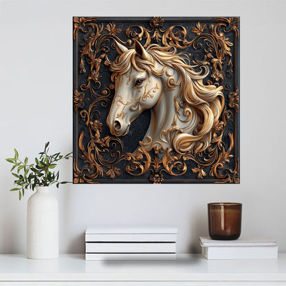 Shineful 2D Metal Sign Majestic Horse