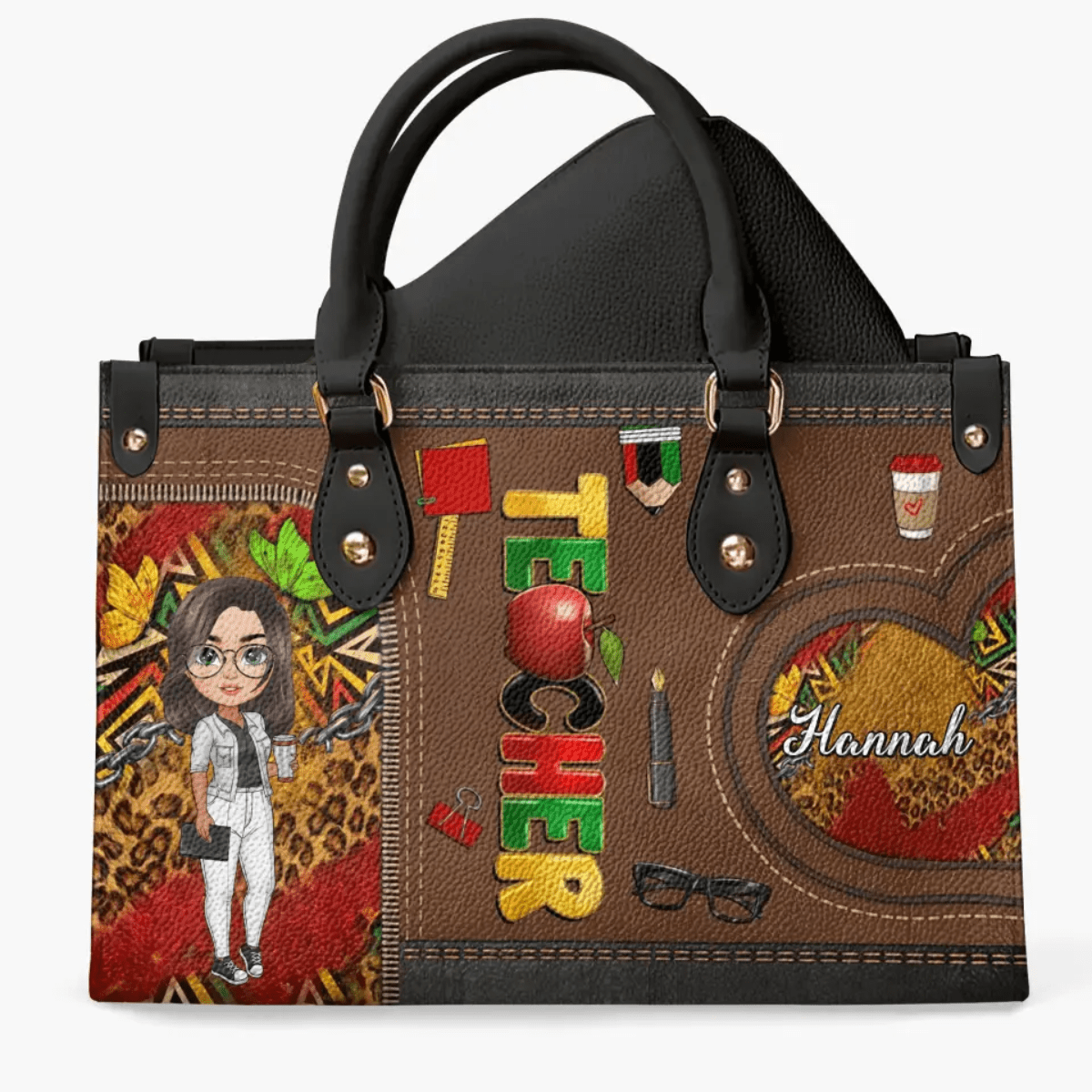 Teacher Shineful® Personalized Bag Juneteenth Lv01