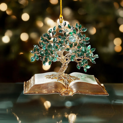 Shineful 2D Acrylic Ornament Crystal Tree Of Knowledge