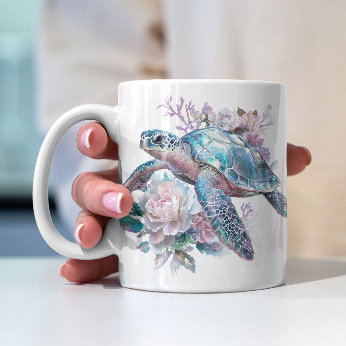 Shineful Ceramic Mug - Ocean Serenity