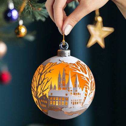 Shineful 2D Acrylic Ornament Winter Wonderland