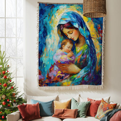 Shineful Woven Tapestry Throw Blanket  Blessed Art