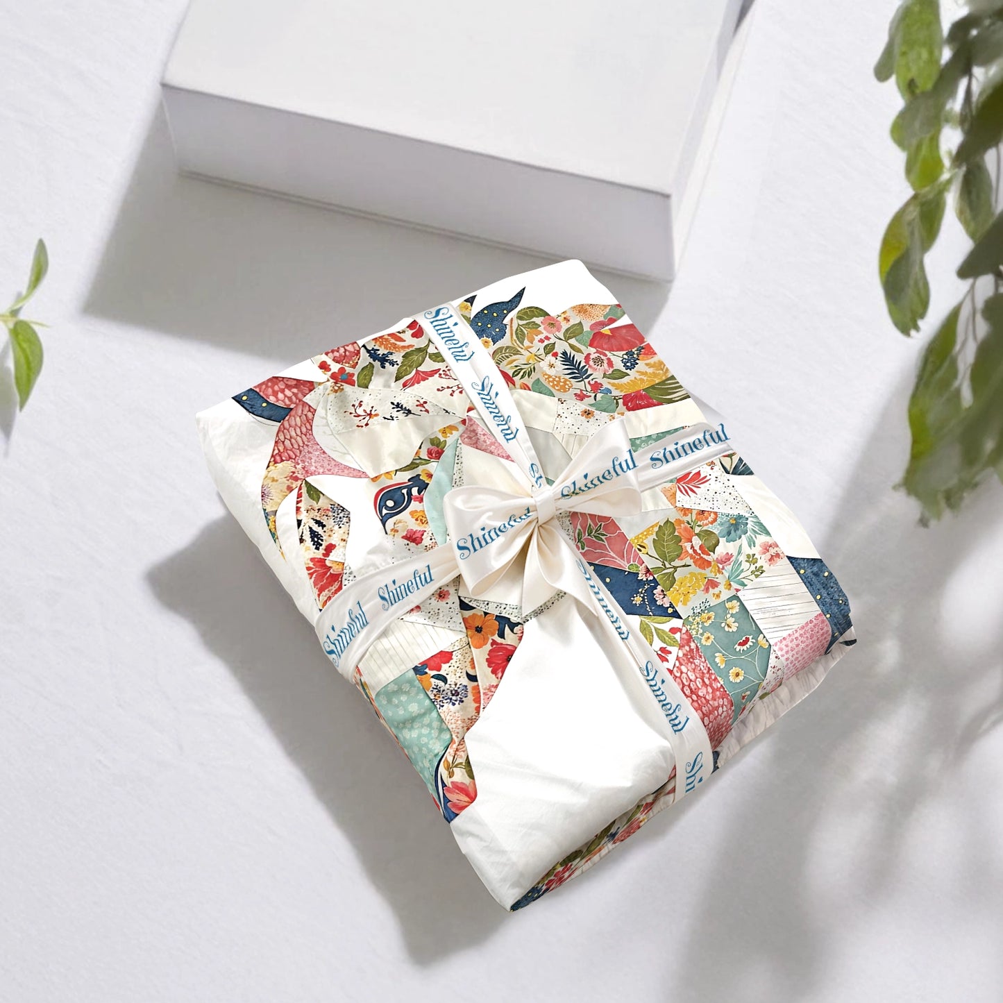 Drap-housse Shineful - Charmant cheval floral