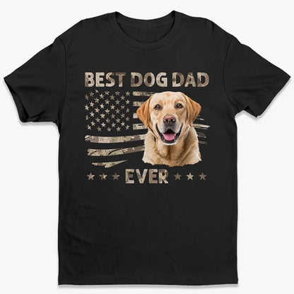 Shineful Custom Photo Custom Photo Ultimate Dog Dad - Personalized Unisex T-Shirt