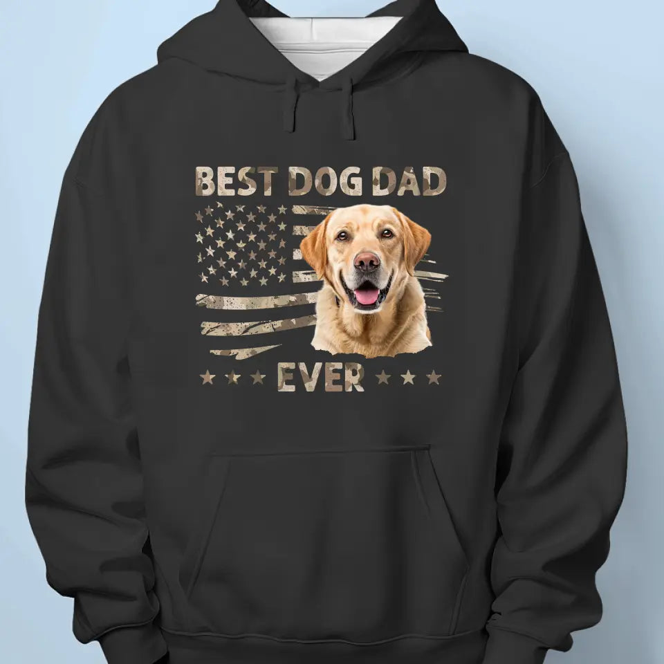 Shineful Custom Photo Custom Photo Ultimate Dog Dad - Personalized Unisex T-Shirt