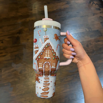 Shineful Tumbler Gingerbread Wonderland