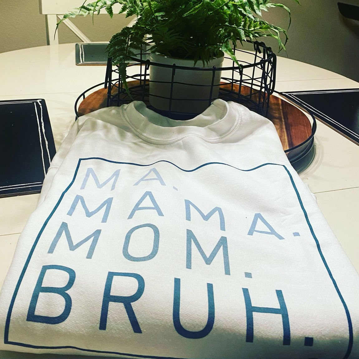 Sweat-shirts brillants Ma Mama Mom Bruh