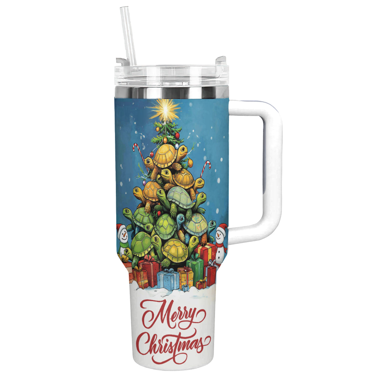 Arbre de Noël tortue Shineful Tumbler