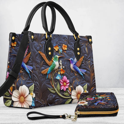 Shineful Leather Bag Hummingbird Dream