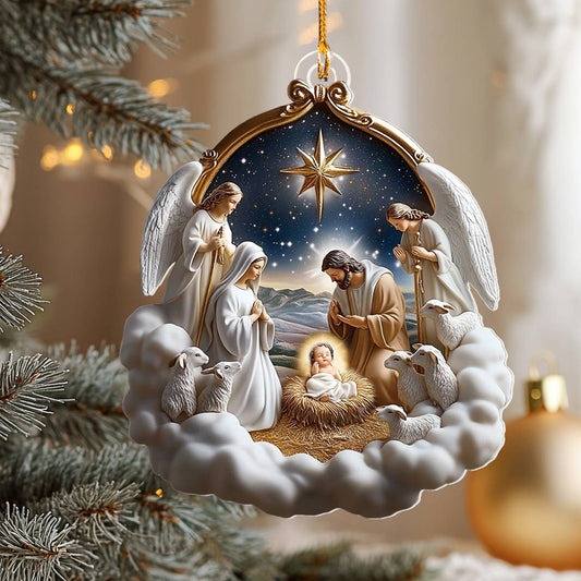 Shineful 2D Acrylic Ornament Divine Peace