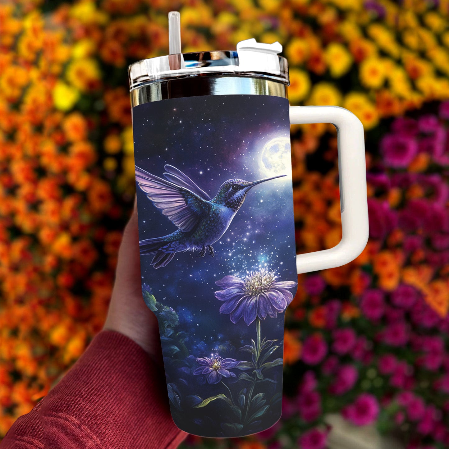 Shineful Tumbler Moonlit Hummingbird