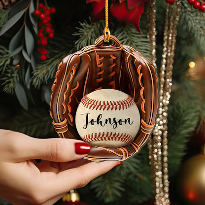 Shineful 2D Acrylic Ornament Baseball Spirit