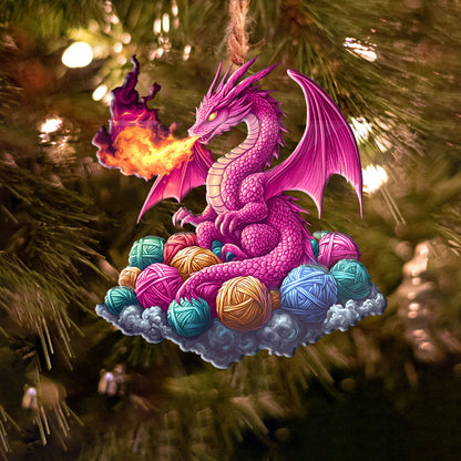 Shineful Acrylic Ornament Dragon Yarn