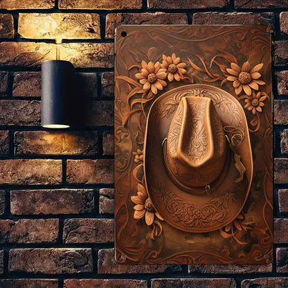 Shineful 2D Metal Sign Western Whimsy