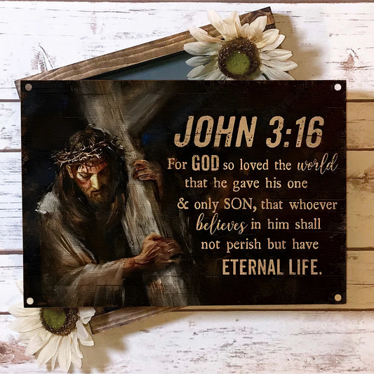 Shineful 2D Metal Sign The Path of Sacrifice