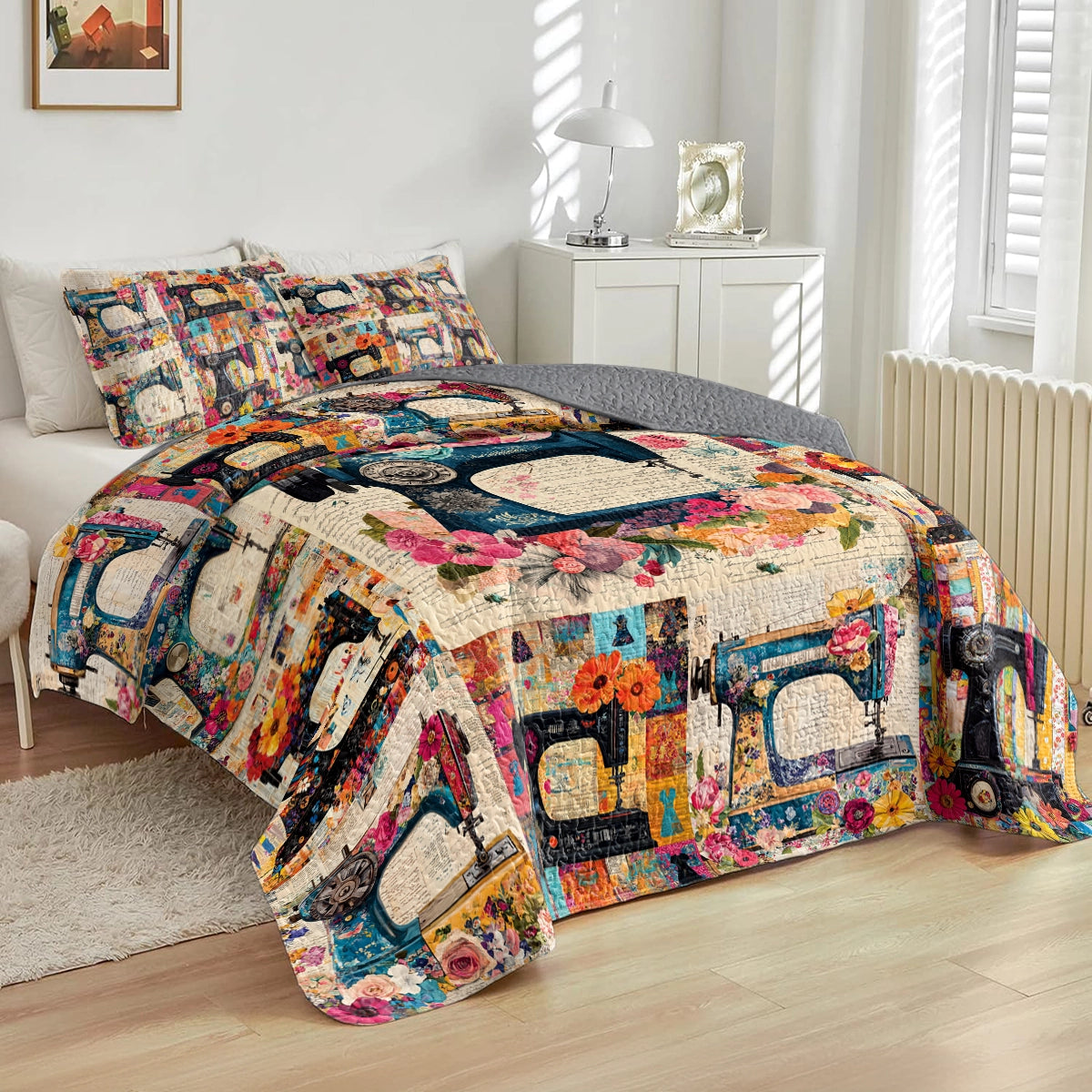 Shineful All Season Quilt 3-Piece Set  Sewing Delight