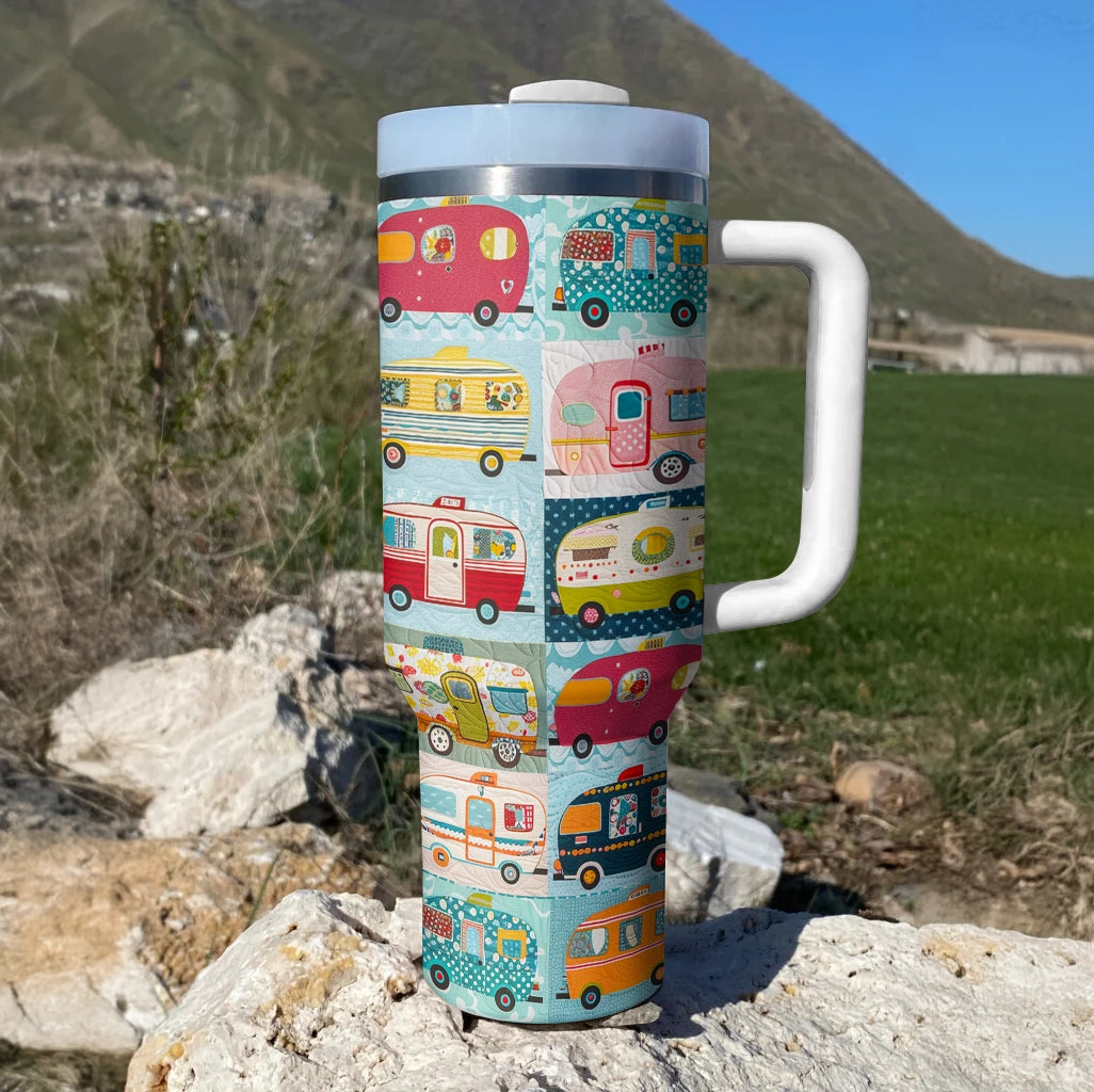 Shineful Tumbler Joyful Camper