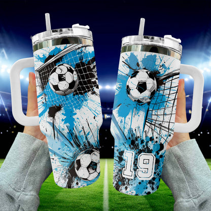 Shineful Tumbler Soccer Persionalized