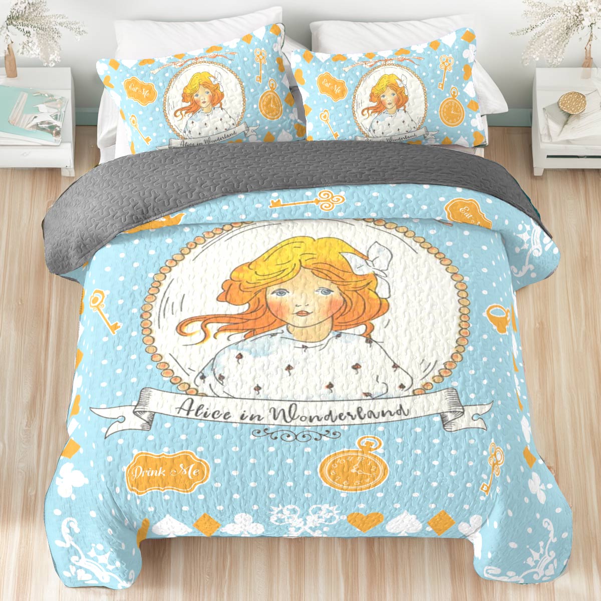 Shineful All Season Quilt 3-Piece Set Wonderland Whispers