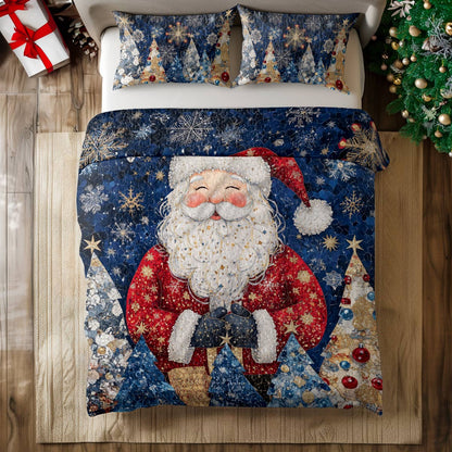 Shineful All Season Quilt 3-Piece Set Santa Dreams