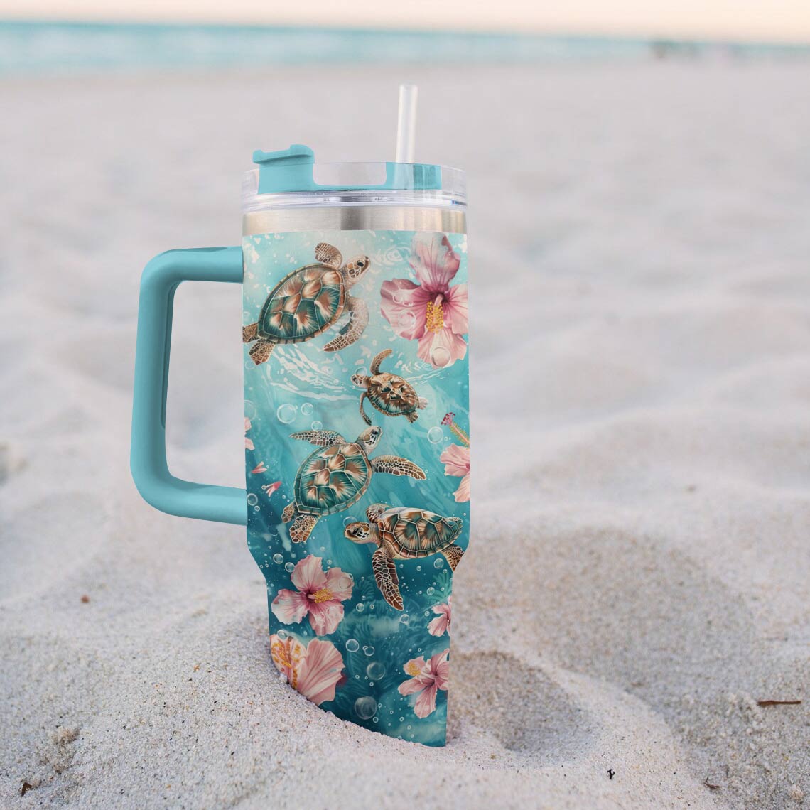 Shineful Tumbler Turtle Summer