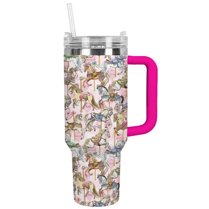 Shineful Tumbler Carousel Elegance