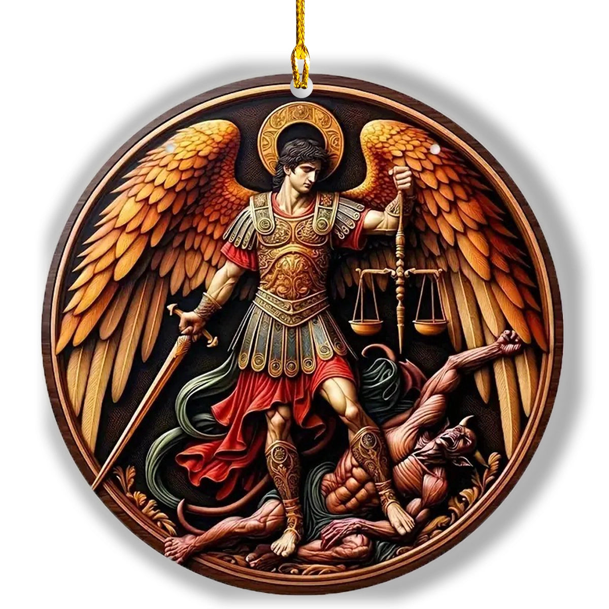 Shineful 2D Acrylic Ornament Archangel Michael