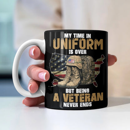 Shineful Ceramic Mug Proud Veteran