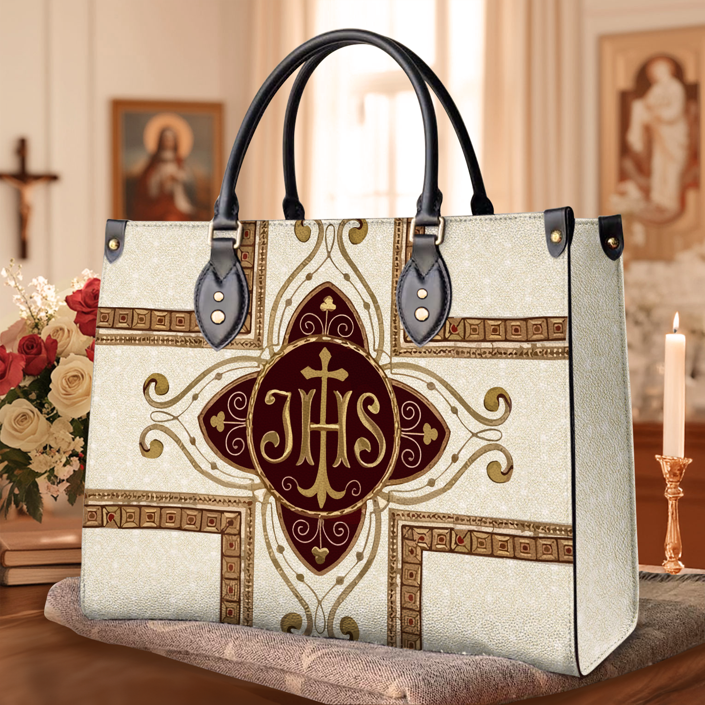 Shineful Leather Bag Sacred Elegance