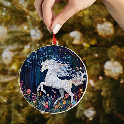 Shineful 2D Acrylic Ornament Whimsical Horse Dream