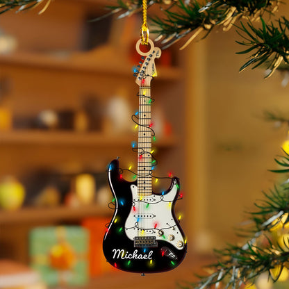 Shineful 2D Acrylic Ornament - Personalized Electric Guitar Collection