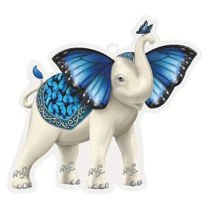 Shineful 2D Acrylic Ornament - Pack Discount Christmas Elephant