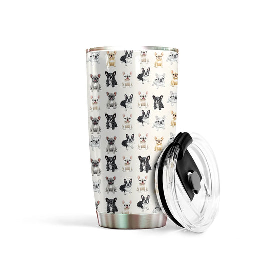 Shineful 20oz Tumbler - Cuddle Time Frenchie