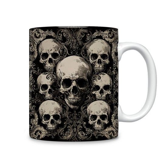 Shineful Ceramic Mug Gothic Skull Majesty