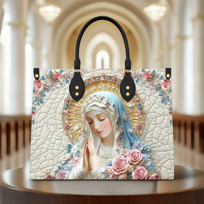 Shineful Leather Bag Divine Elegance Virgin Mary