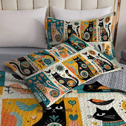 Shineful All Season Quilt 3-teiliges Set Catnip Cottage