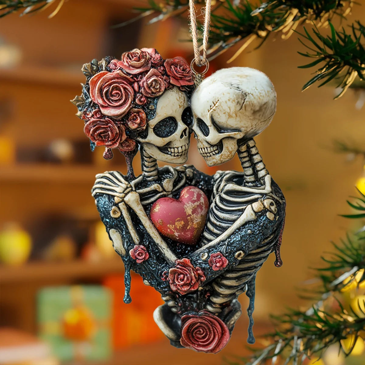 Shineful 2D Acrylic Ornament Till Death Do Us Part