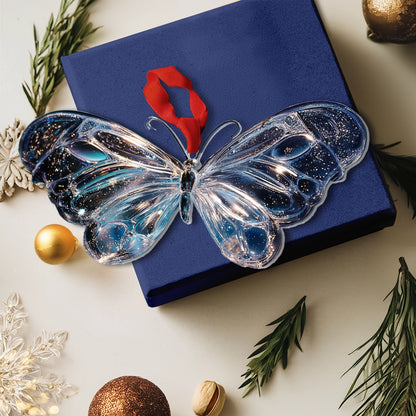 Shineful Acrylic Ornament Enchanted Blue Butterfly