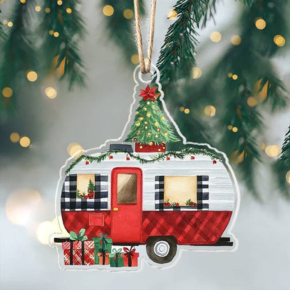 Shineful Acrylic Ornament Holiday Camper