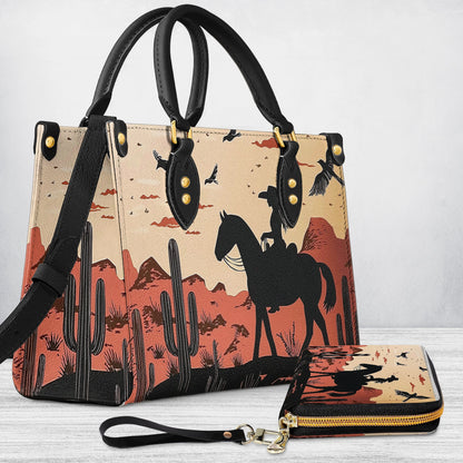 Shineful Leather Bag Cowgirl Sunset