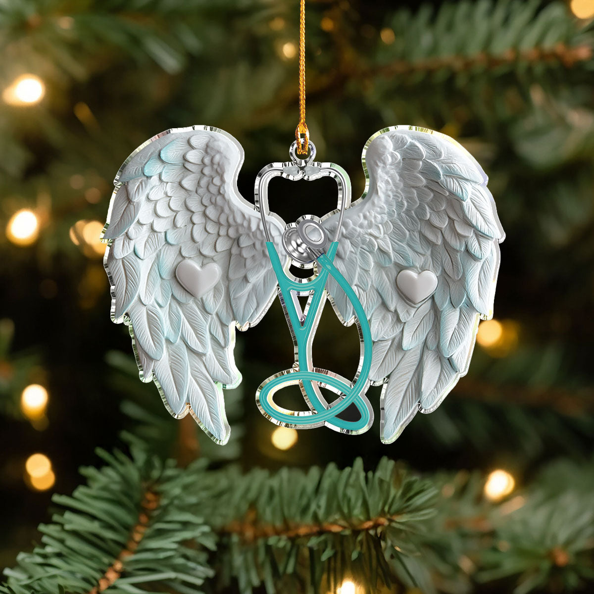 Shineful 2D Acrylic Ornament Angelic Nurse